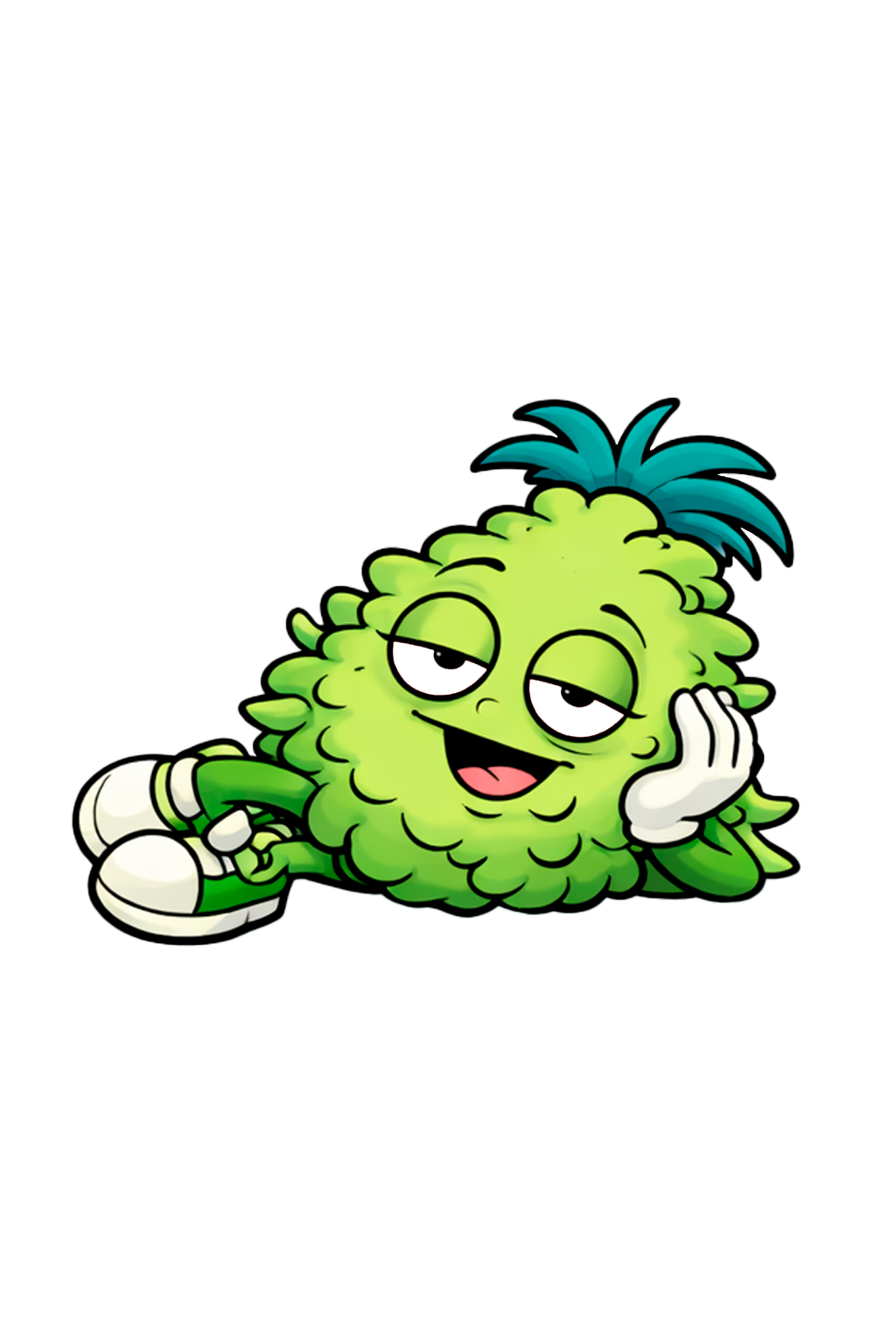 Kush, la mascota de MakingGreen, esperando el lanzamiento